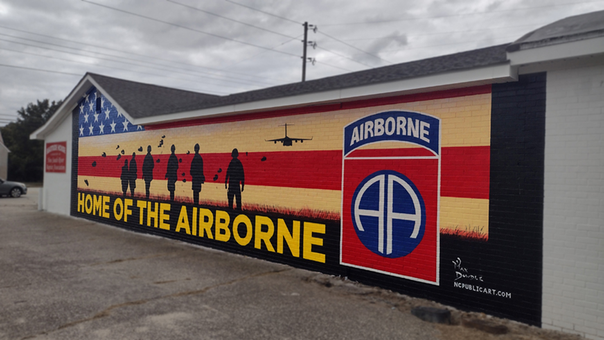 Home of the Airborne - NC PUBLIC ART